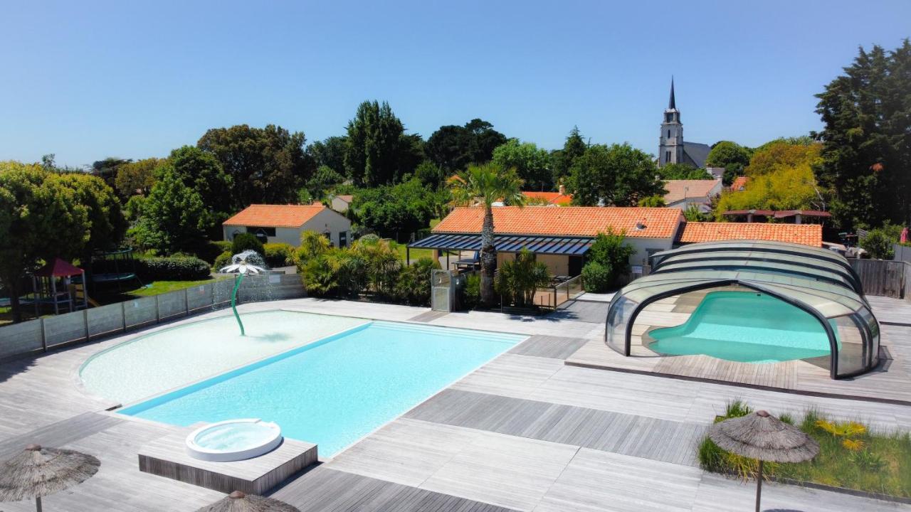 Camping Le Village de la Mer Les Moutiers Eksteriør bilde