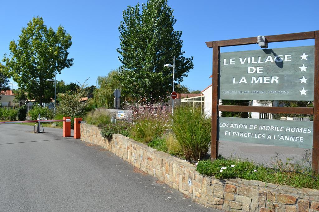 Camping Le Village de la Mer Les Moutiers Eksteriør bilde